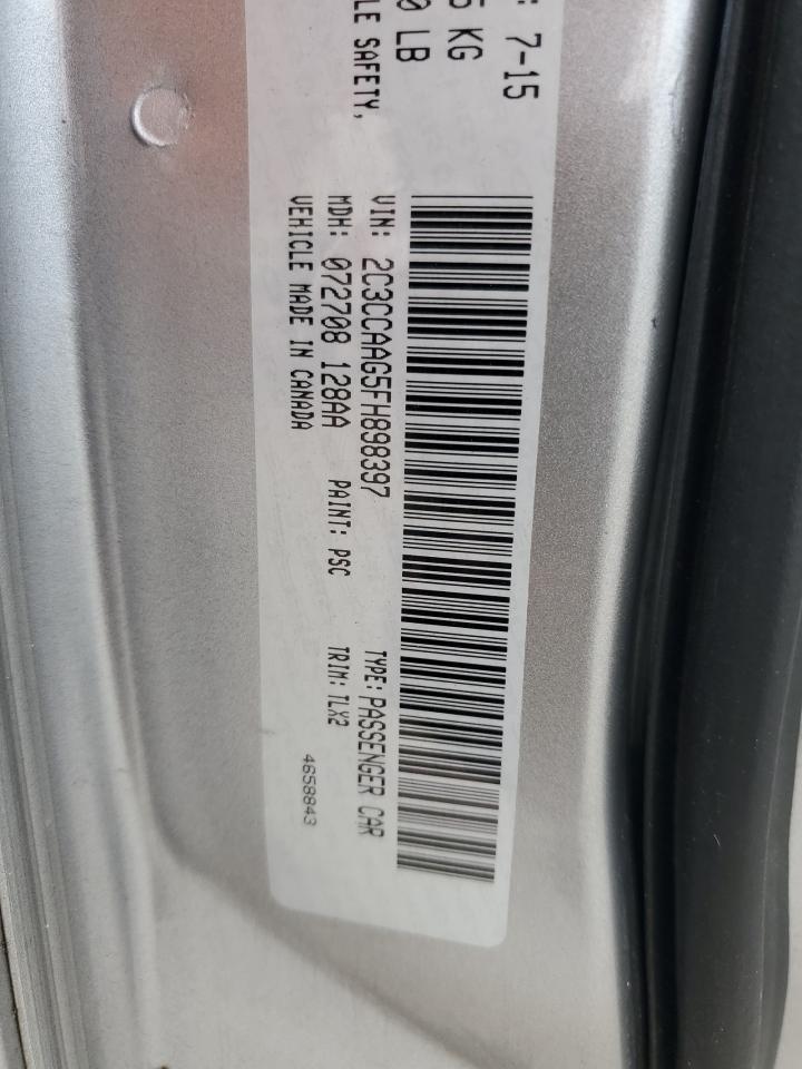 2015 Chrysler 300 Limited VIN: 2C3CCAAG5FH898397 Lot: 84817275