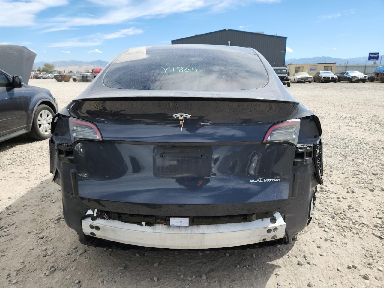 2021 Tesla Model Y VIN: 5YJYGDEEXMF282598 Lot: 71928785