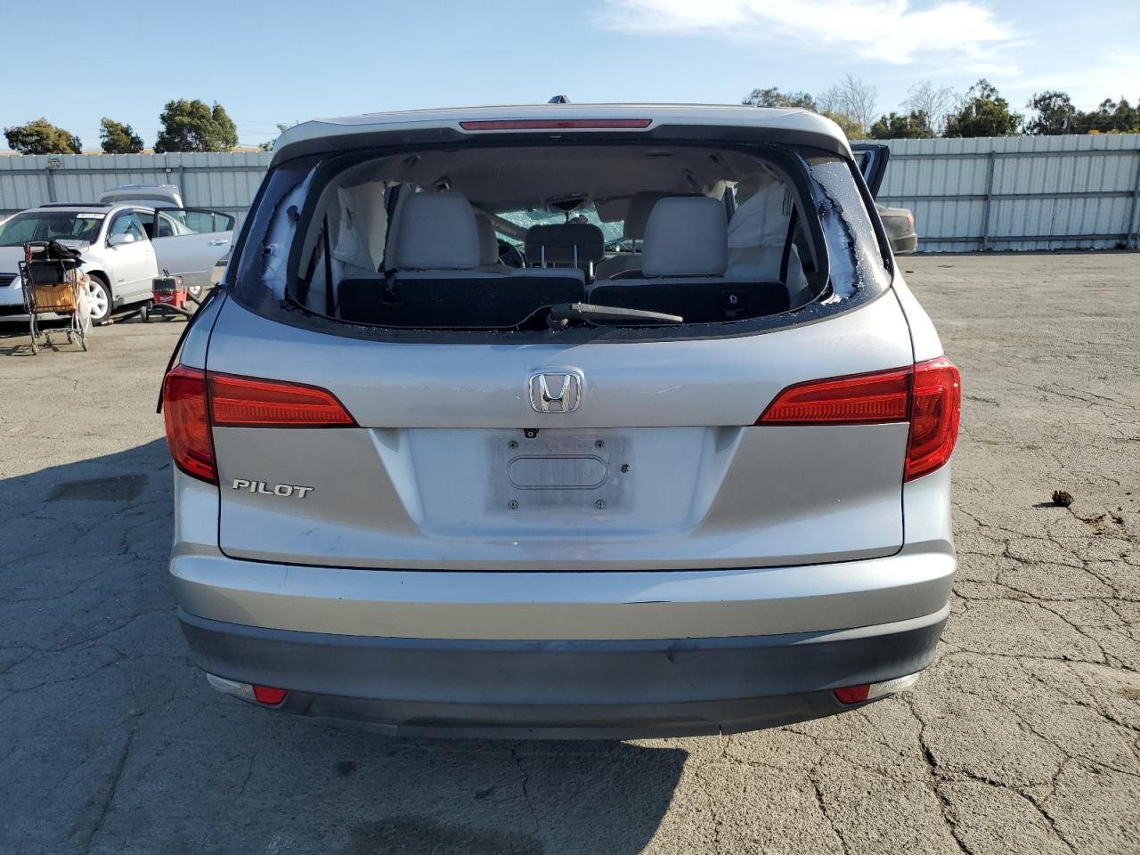 2017 Honda Pilot Ex VIN: 5FNYF5H33HB042141 Lot: 80222315