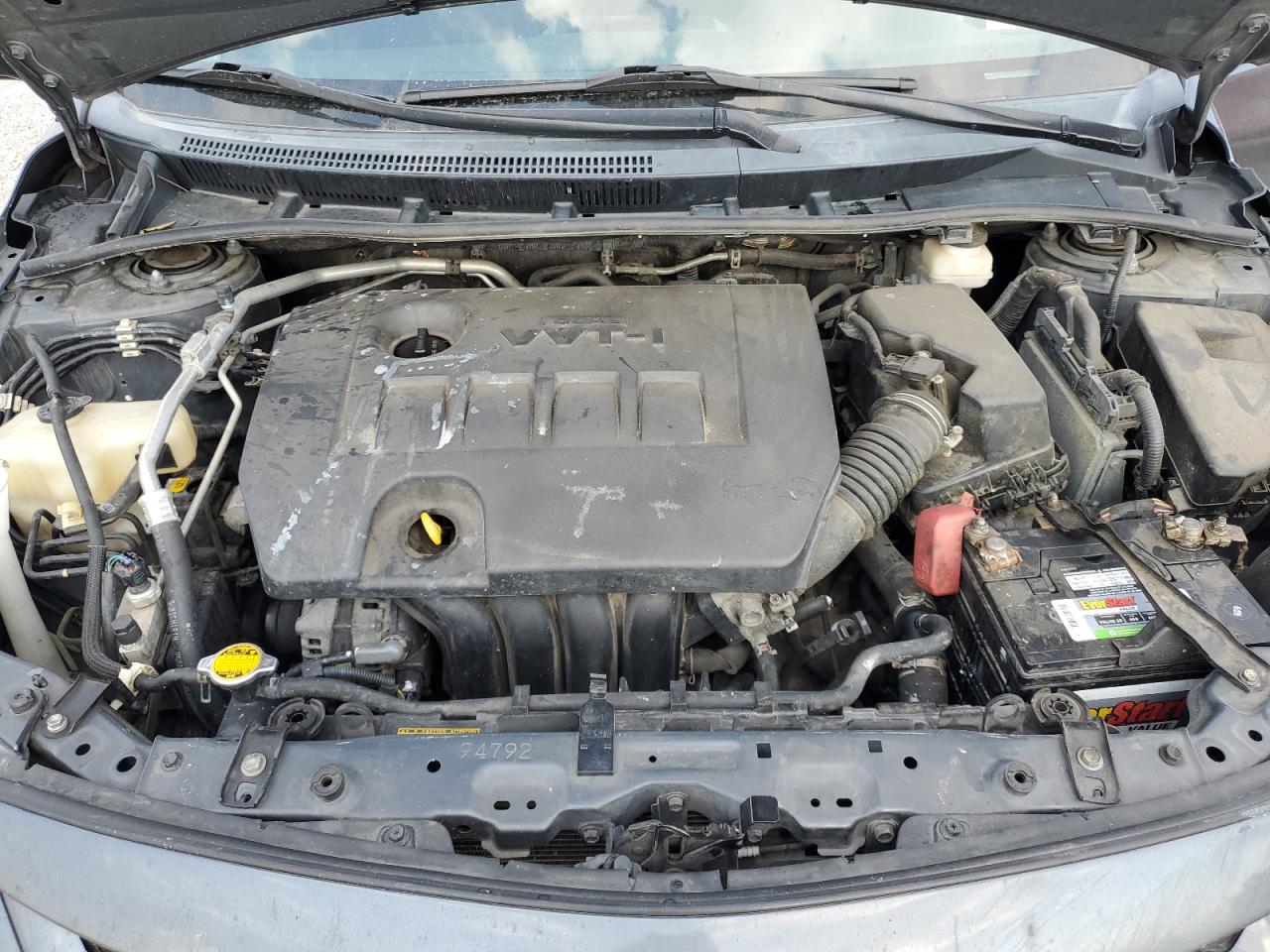 2011 Toyota Corolla Base VIN: 2T1BU4EE9BC609198 Lot: 80614075