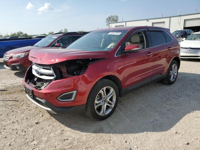  FORD EDGE 2016 Red