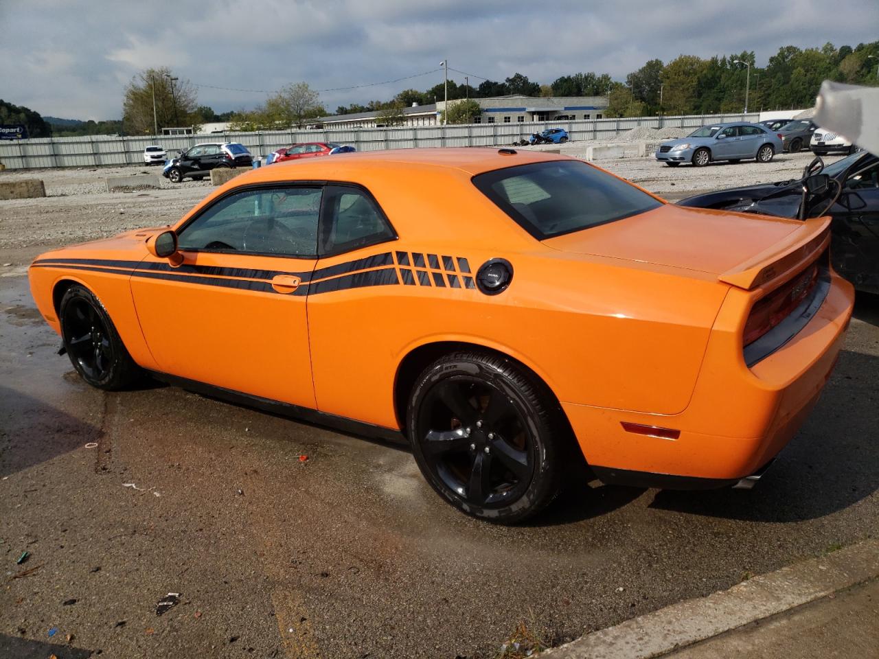 2014 Dodge Challenger R/T orange null gas 2C3CDYBT6EH183936 photo #3