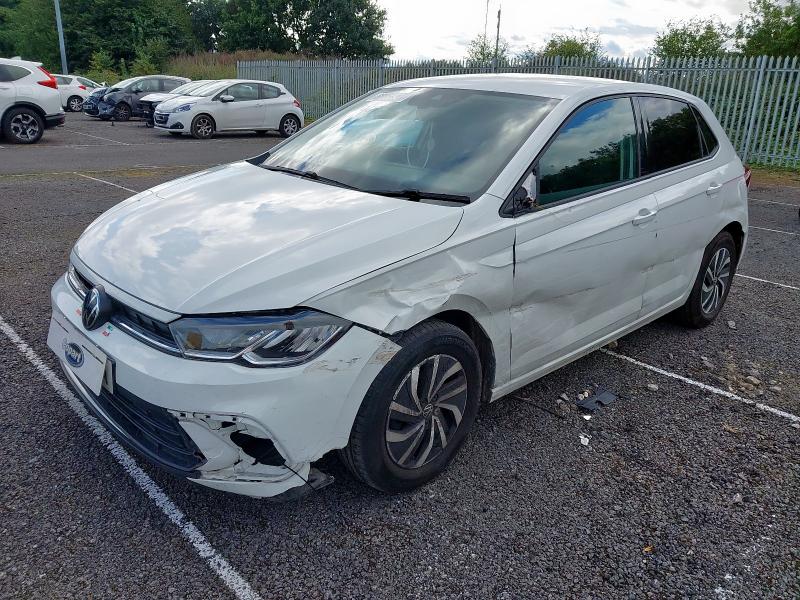 2022 VOLKSWAGEN POLO 1.0 TSI LIFE 5DR DSG for sale at Copart SANDTOFT