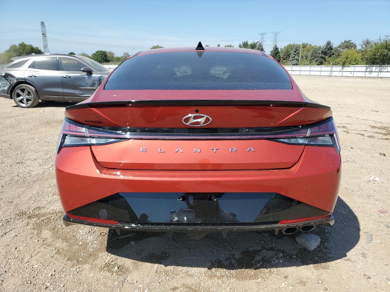2022 Hyundai Elantra N Line VIN: KMHLR4AF5NU229542 Lot: 81029845
