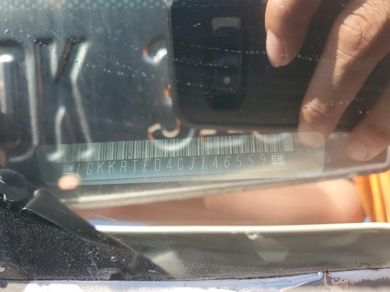 2012 GMC Acadia Denali VIN: 1GKKRTED4CJ146559 Lot: 81816635