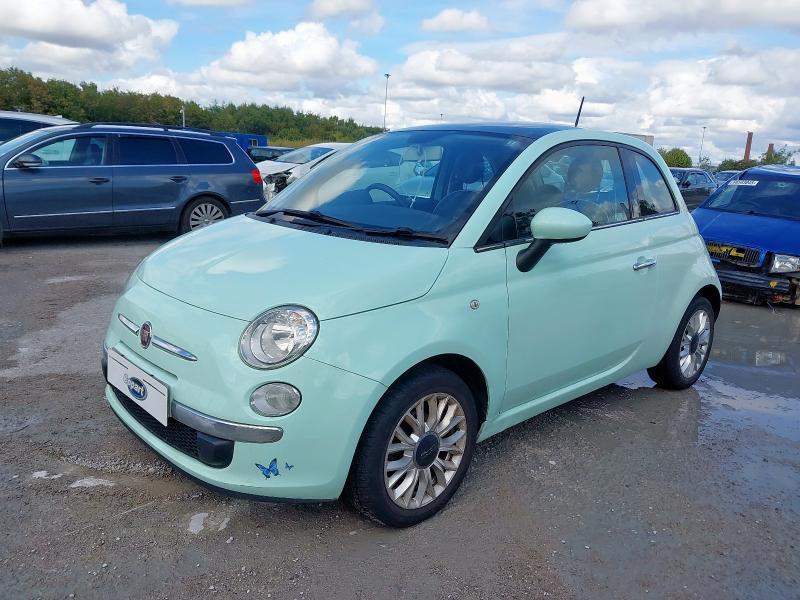 2015 FIAT 500 LOUNGE  for sale at Copart ST HELENS