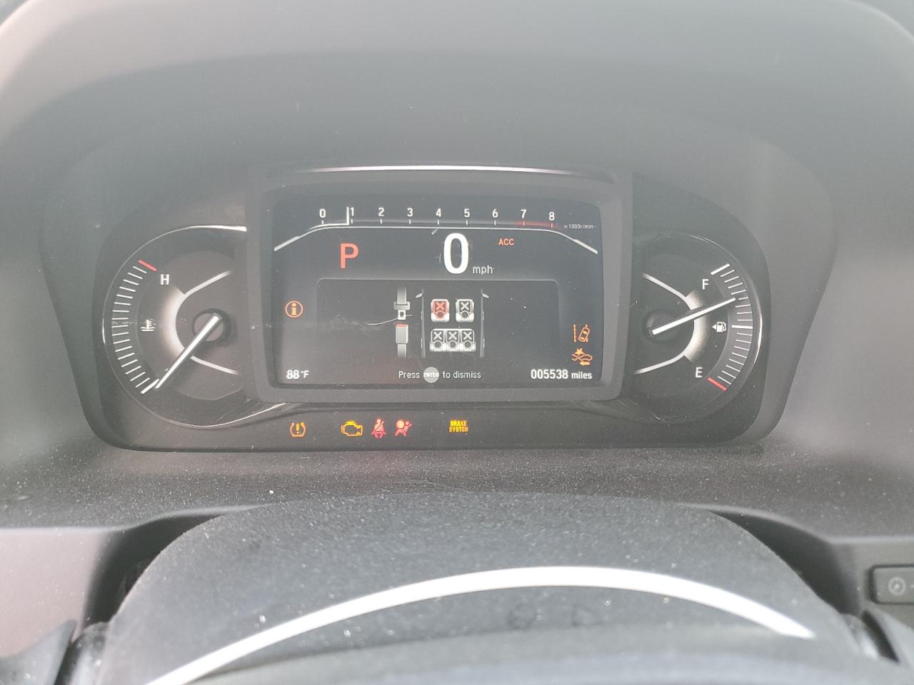 2024 Honda Passport Trail Sport VIN: 5FNYF8H69RB008623 Lot: 81230385