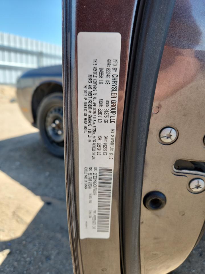 2013 Dodge Challenger Sxt VIN: 2C3CDYAGXDH708922 Lot: 80580895