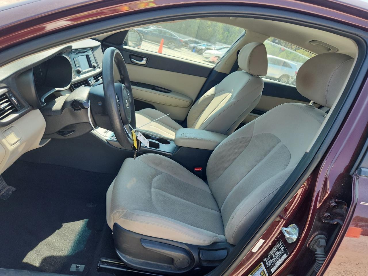 2016 Kia Optima Lx VIN: 5XXGT4L37GG024906 Lot: 80826495