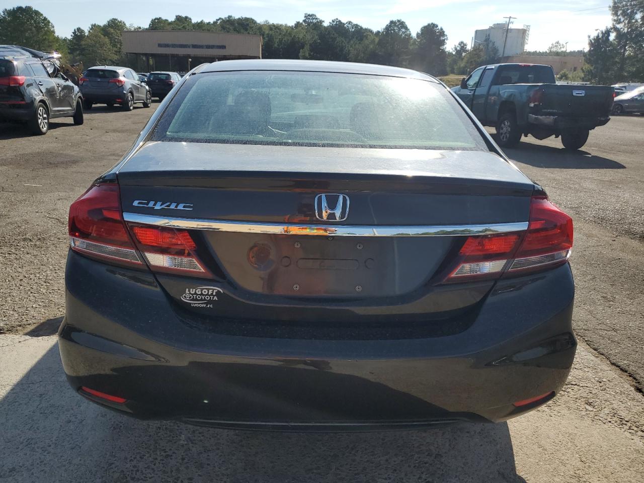 2013 Honda Civic Lx VIN: 2HGFB2F52DH535448 Lot: 80474355