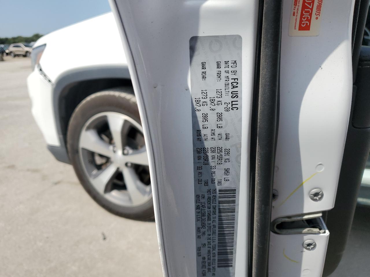 2020 Jeep Cherokee Limited VIN: 1C4PJLDB0LD610342 Lot: 71539705