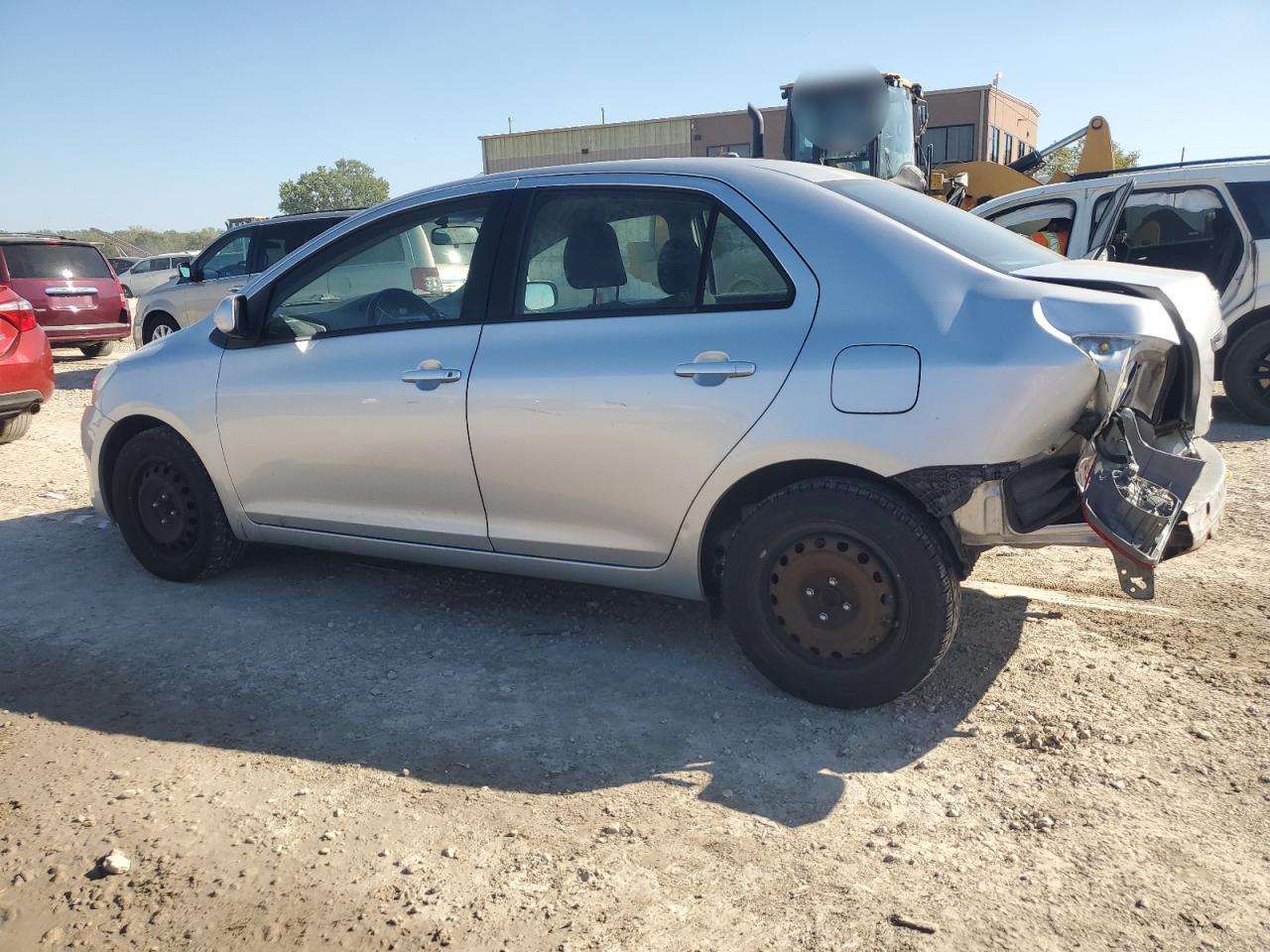 2012 Toyota Yaris silver null gasoline JTDBT4K32C1416838 photo #3