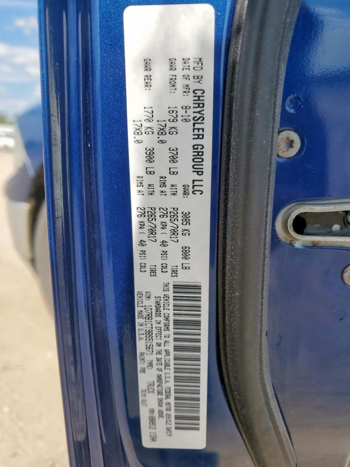 2011 Dodge Ram 1500 VIN: 1D7RB1CT9BS515671 Lot: 84597155