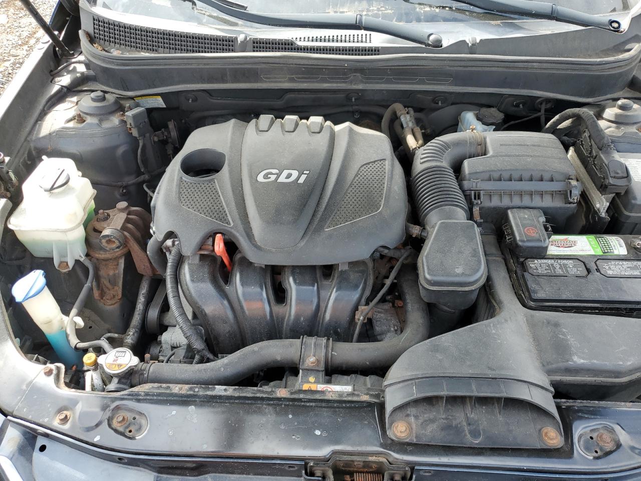 2013 Hyundai Sonata Gls VIN: 5NPEB4AC8DH702107 Lot: 80723795