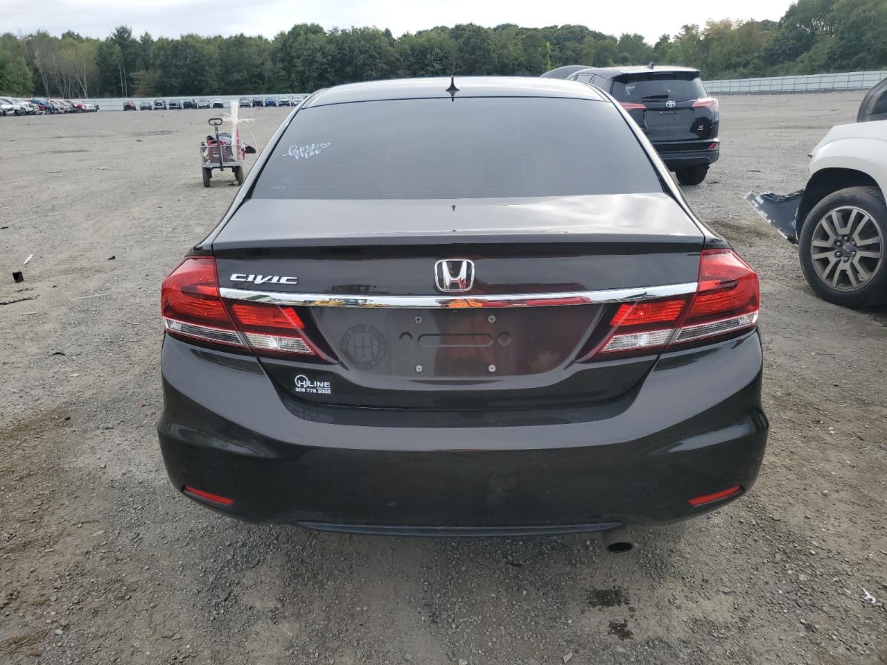 2014 Honda Civic Lx VIN: 2HGFB2F53EH542166 Lot: 71080895