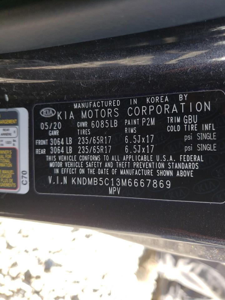 2021 Kia Sedona Lx VIN: KNDMB5C13M6667869 Lot: 84413465