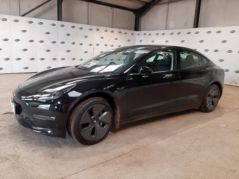 2021 TESLA MODEL 3 LONG RANGE AWD  for sale at Copart WOLVERHAMPTON