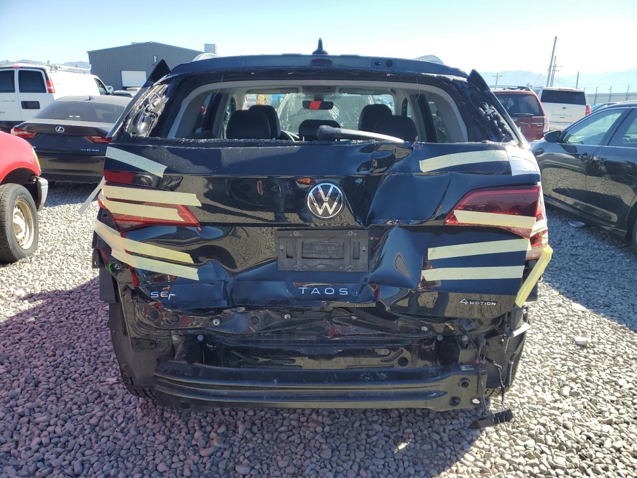 2022 Volkswagen Taos Sel VIN: 3VV2X7B26NM049706 Lot: 81783525