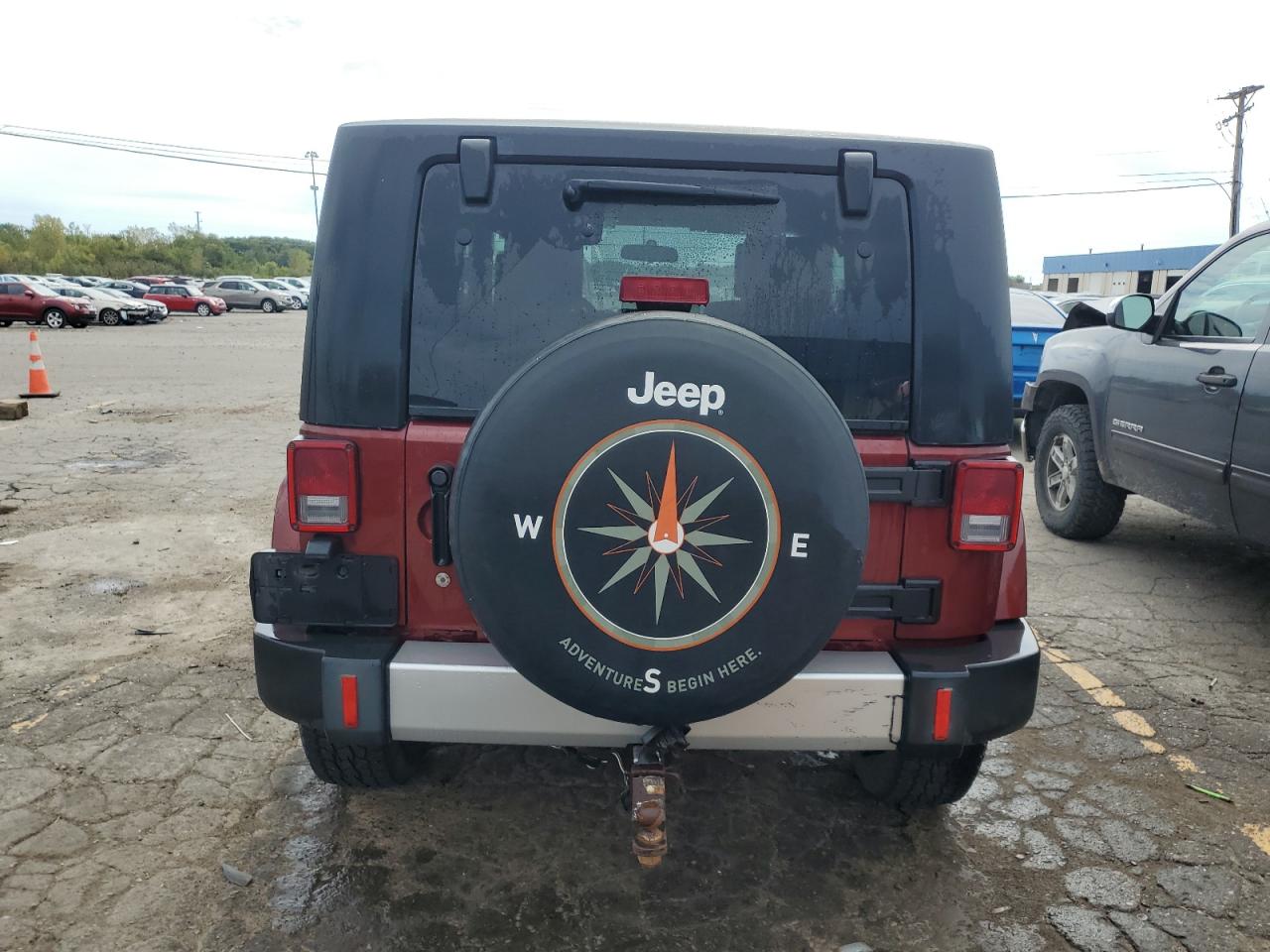 2008 Jeep Wrangler Sahara VIN: 1J4FA54138L641400 Lot: 80331605