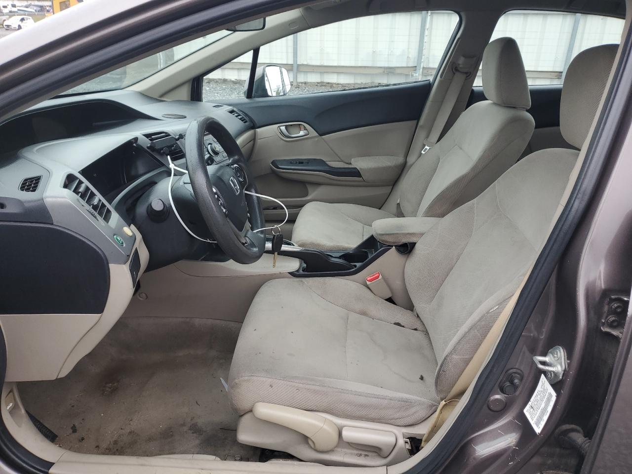 2012 Honda Civic Lx VIN: 2HGFB2F53CH520617 Lot: 83929875