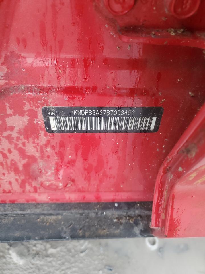 2011 Kia Sportage Lx VIN: KNDPB3A27B7053492 Lot: 81688795