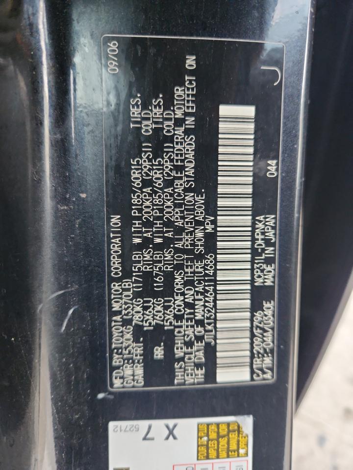 2006 Toyota Scion Xb VIN: JTLKT324464114686 Lot: 81335085