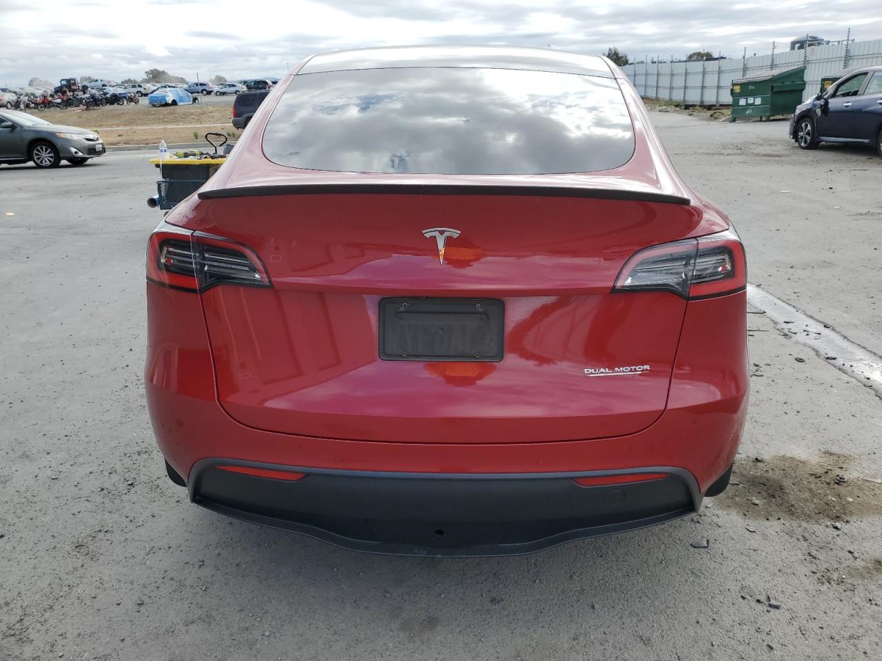 2021 Tesla Model Y VIN: 5YJYGDEE8MF089687 Lot: 71866125