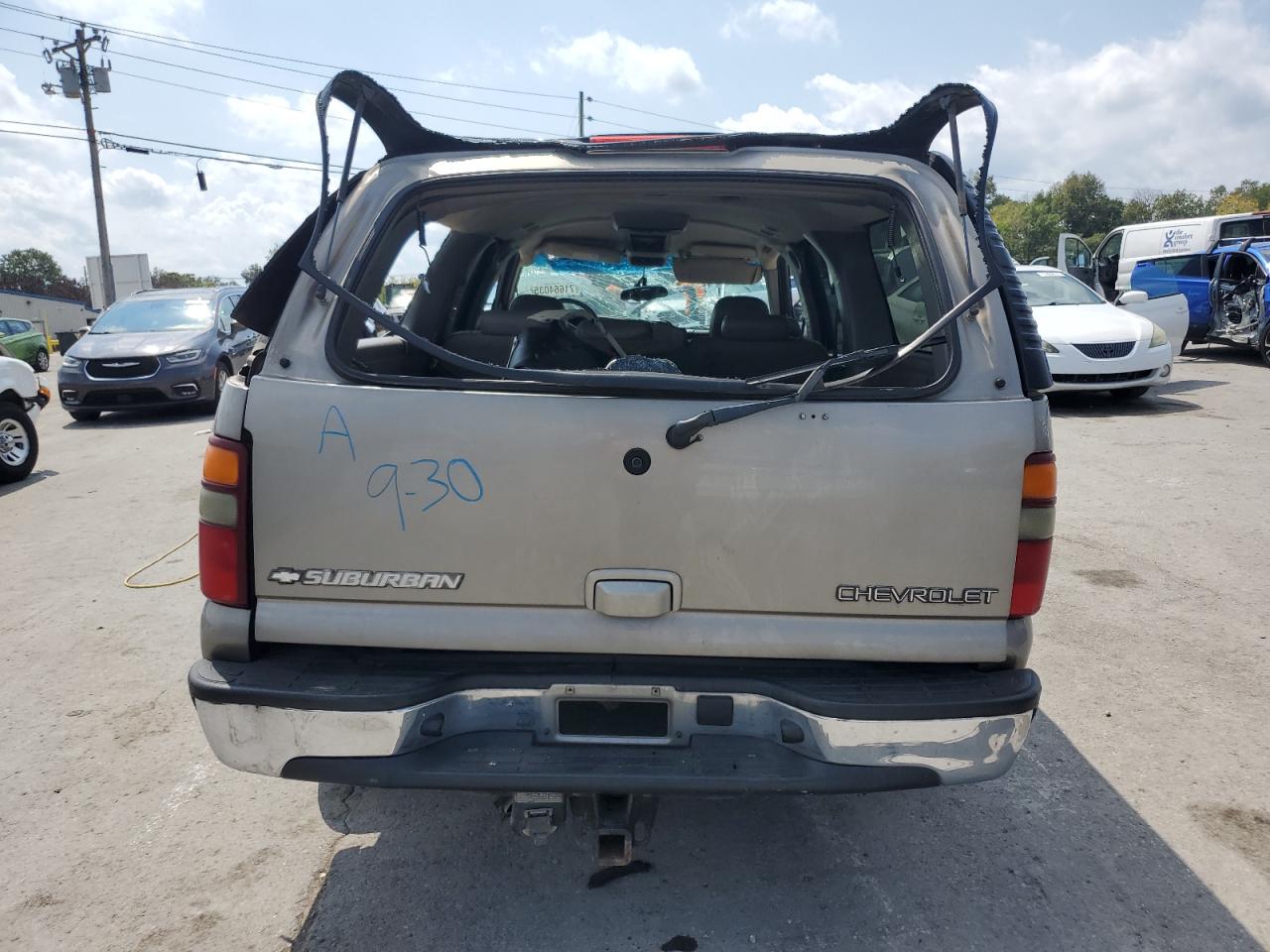 2003 Chevrolet Suburban C1500 VIN: 1GNEC16Z43J219140 Lot: 71664035