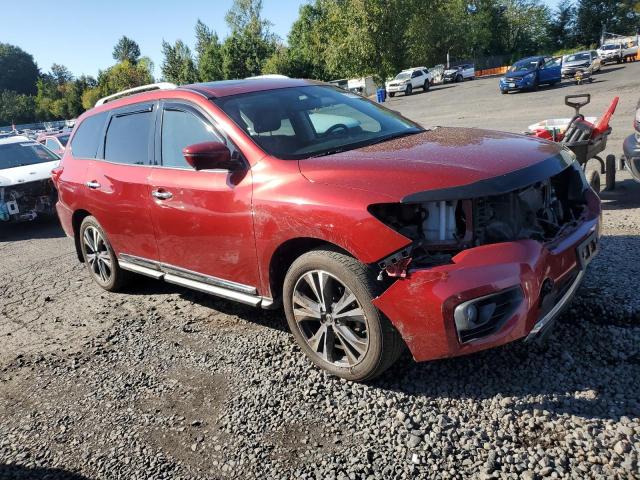 NISSAN PATHFINDER 2018 Красный