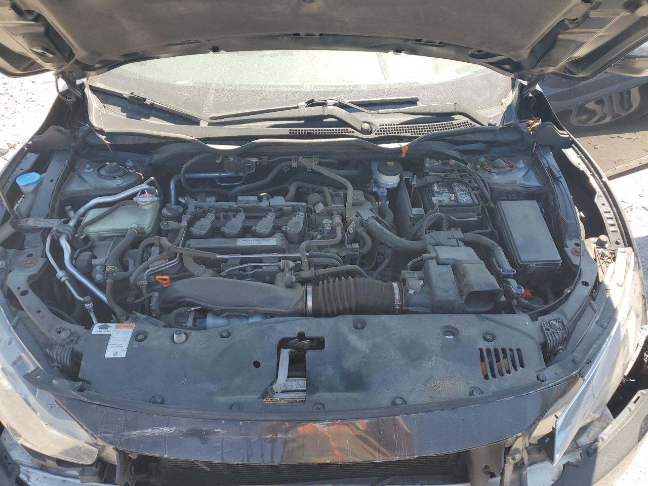 2018 Honda Civic Ex VIN: JHMFC1F37JX001629 Lot: 80810805