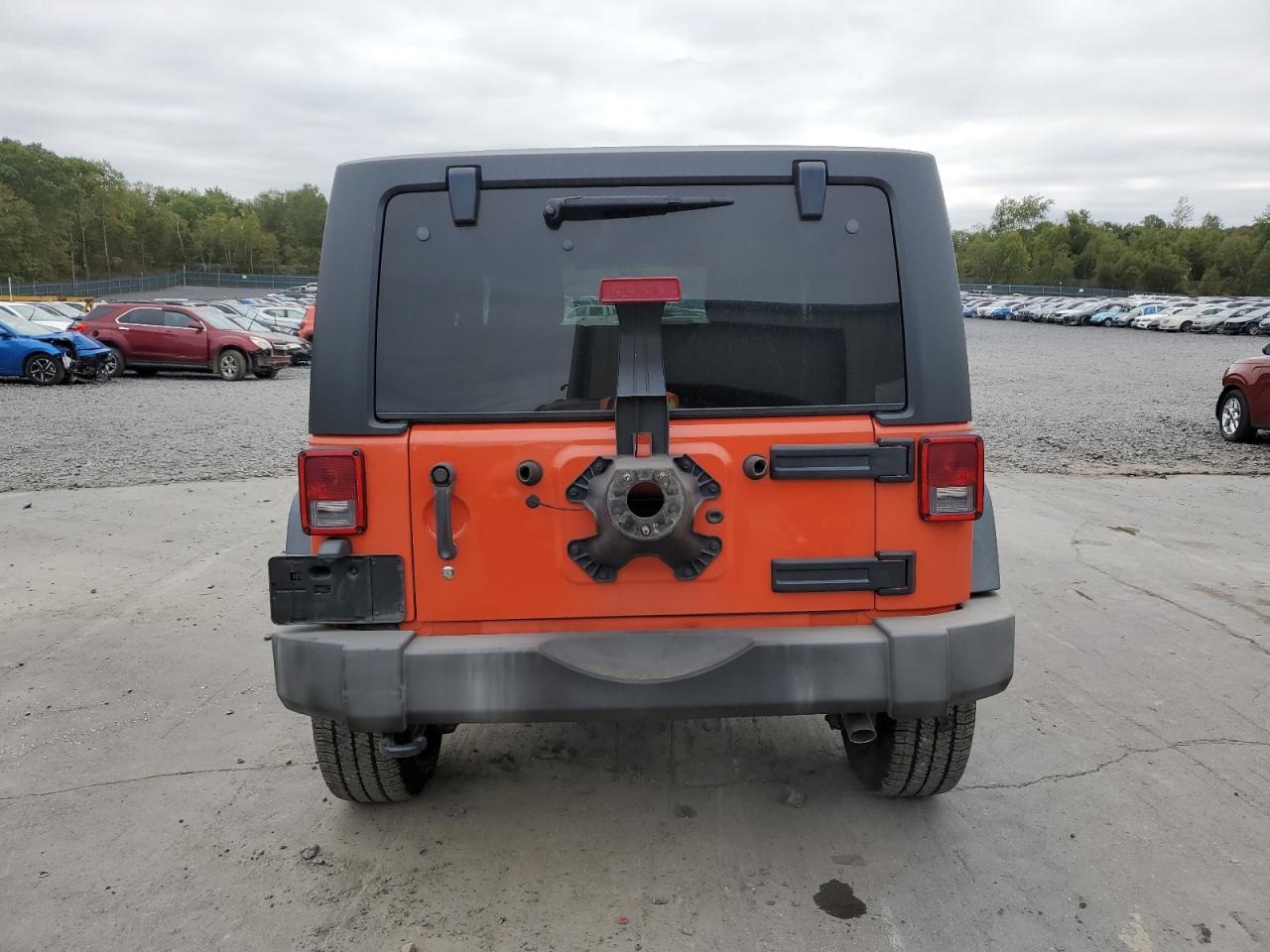 2015 Jeep Wrangler Sport VIN: 1C4AJWAG1FL595254 Lot: 81413745