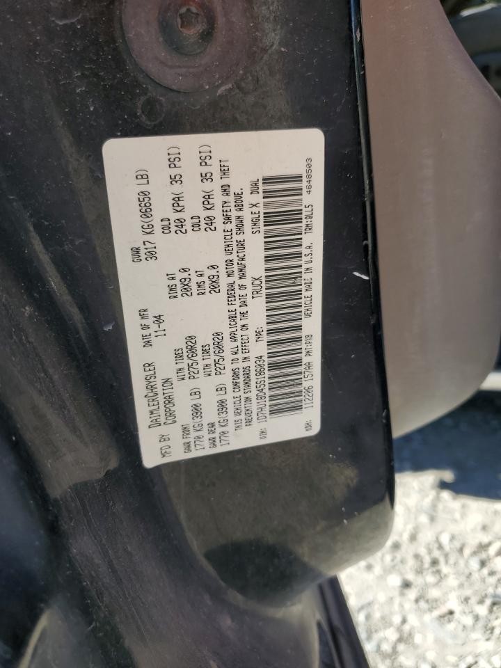 2005 Dodge Ram 1500 St VIN: 1D7HU18D45S186034 Lot: 82036015