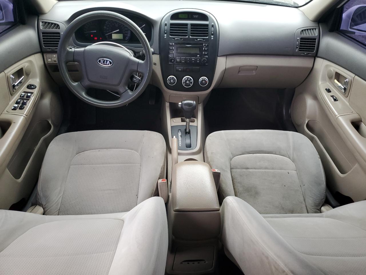 2009 Kia Spectra Ex VIN: KNAFE221895654352 Lot: 84599635