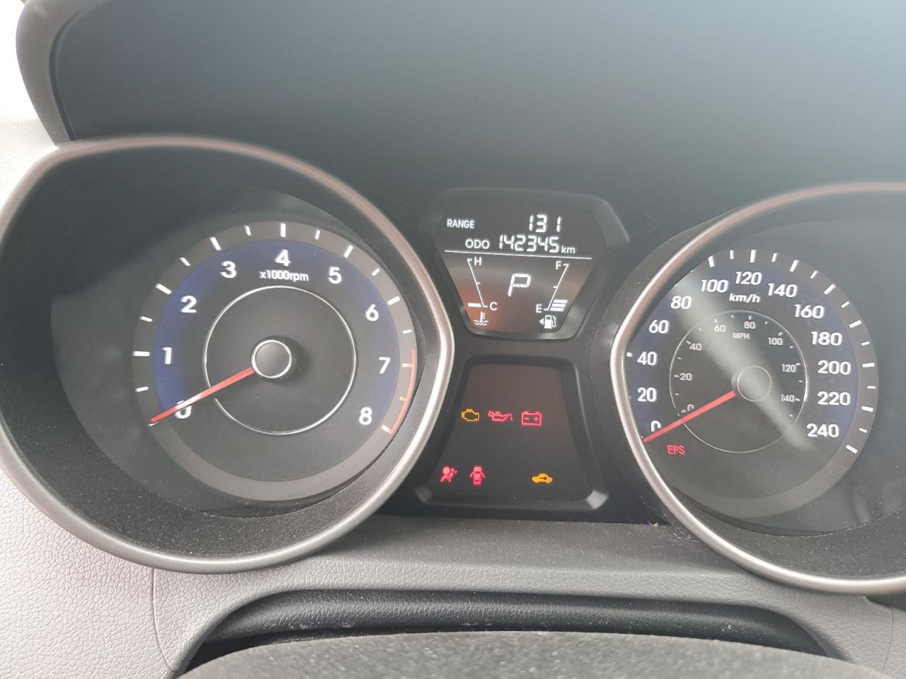 2013 Hyundai Elantra Gls VIN: 5NPDH4AE0DH200381 Lot: 81461795