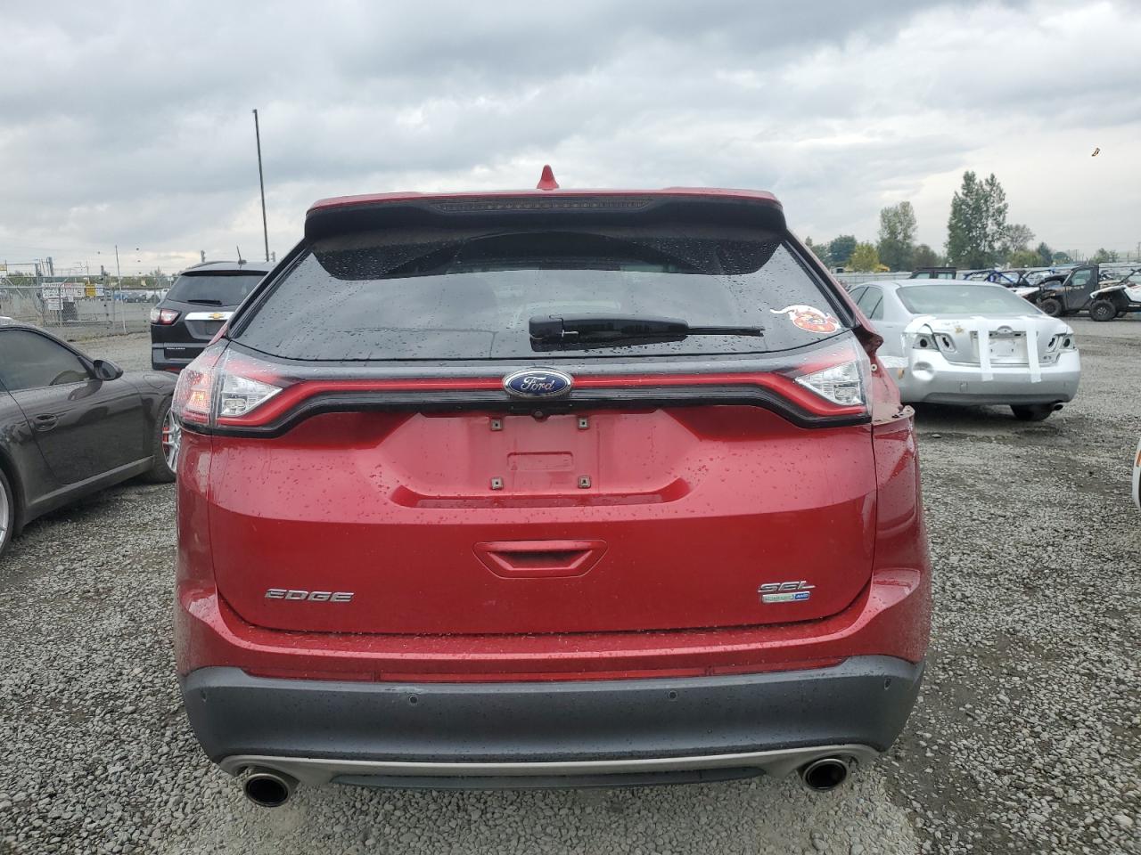 2016 Ford Edge Sel VIN: 2FMPK4J93GBB95092 Lot: 84411775