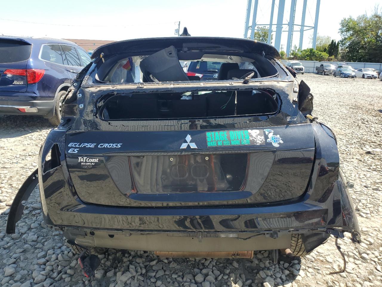 2020 Mitsubishi Eclipse Cross Es VIN: JA4AT3AAXLZ033456 Lot: 80500455