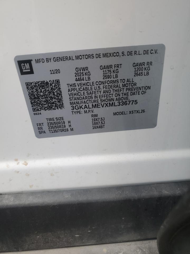 2021 GMC Terrain Sle VIN: 3GKALMEVXML336775 Lot: 82154245