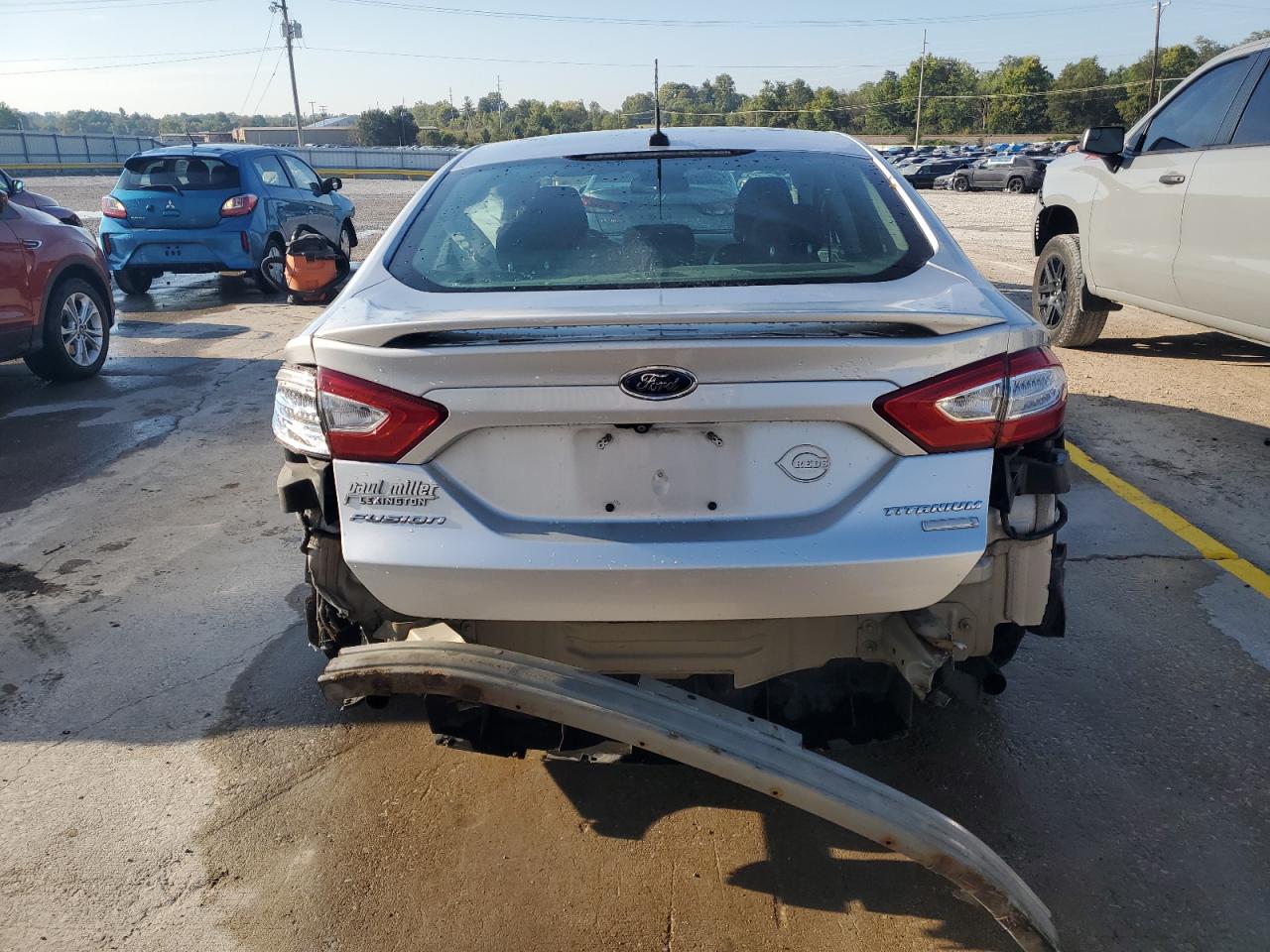 2016 Ford Fusion Titanium VIN: 3FA6P0K99GR400480 Lot: 80382775