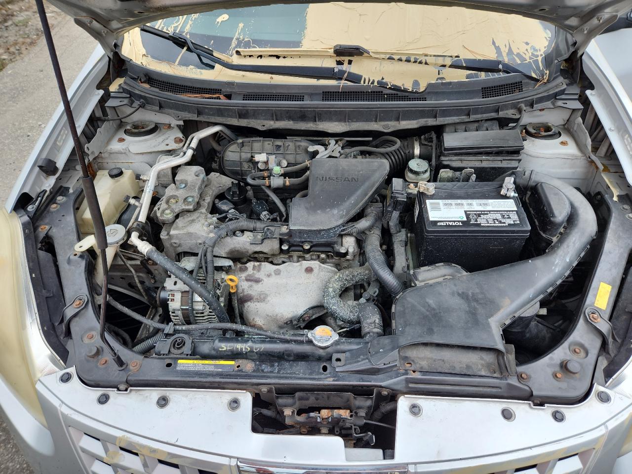 2008 Nissan Rogue S VIN: JN8AS58V58W411662 Lot: 81007095