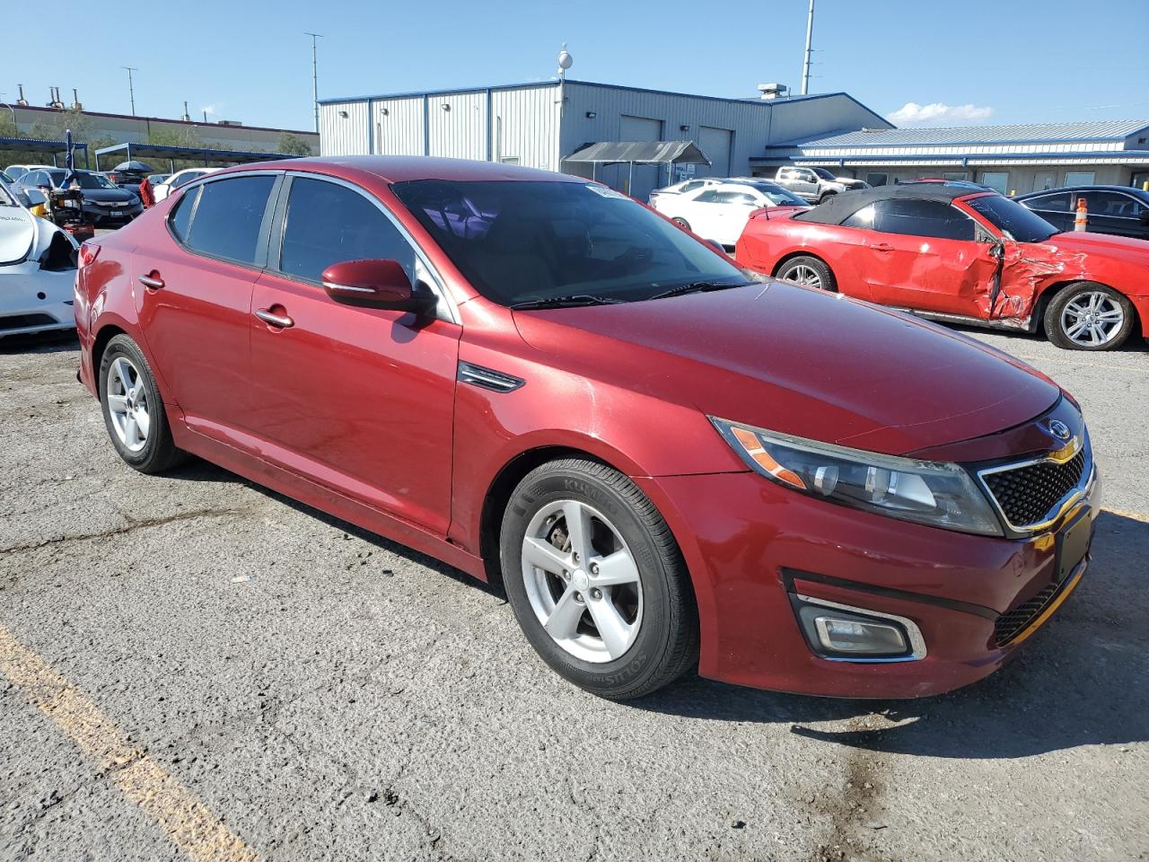 2014 Kia Optima Lx VIN: 5XXGM4A77EG318287 Lot: 84801845