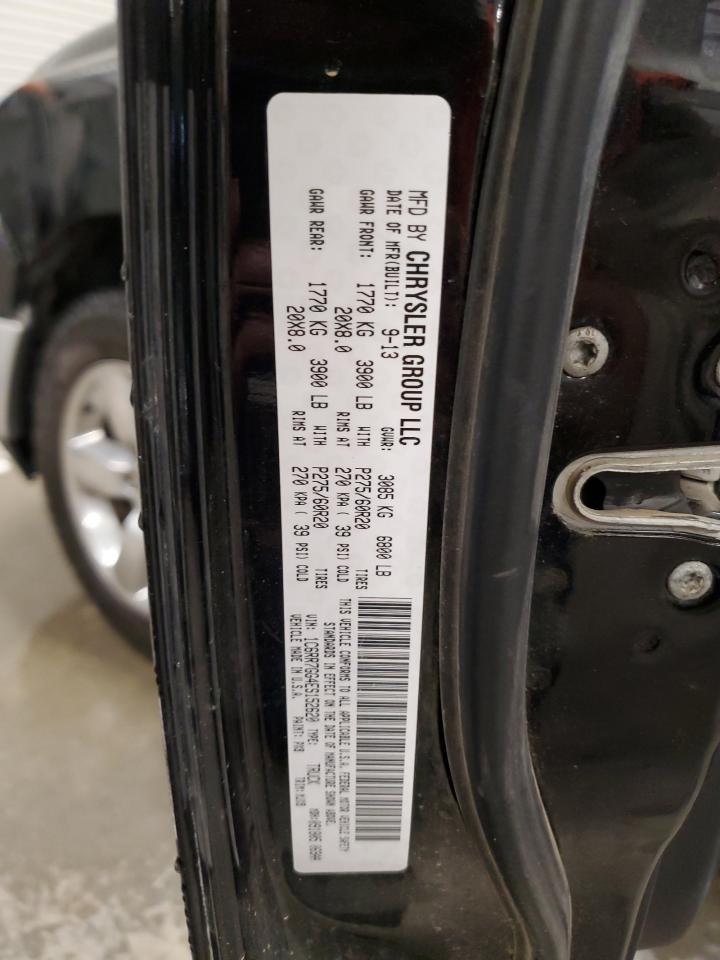 2014 Ram 1500 Slt VIN: 1C6RR7GG4ES152620 Lot: 71558995