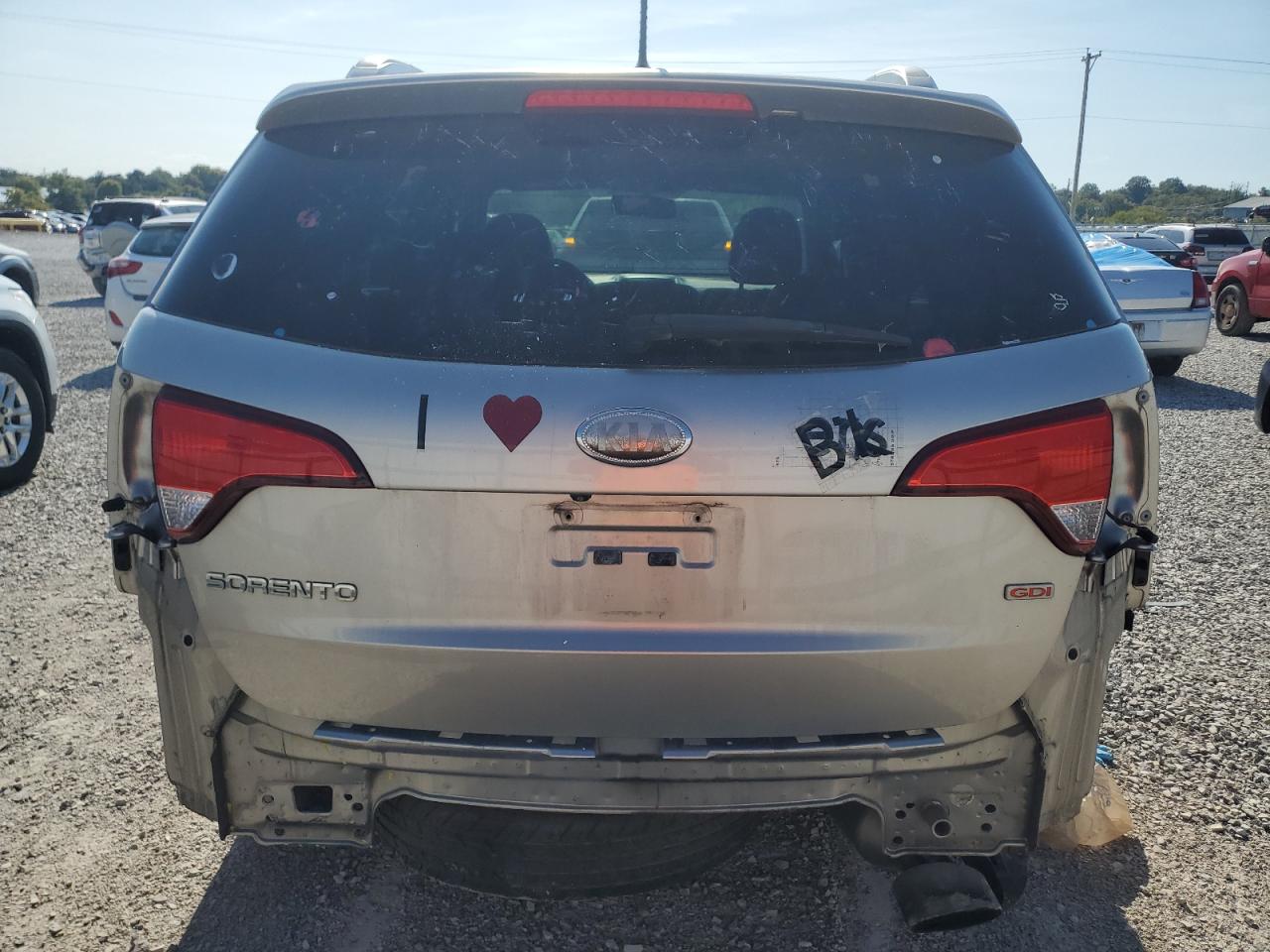 2014 Kia Sorento Lx VIN: 5XYKT4A6XEG458690 Lot: 71545165