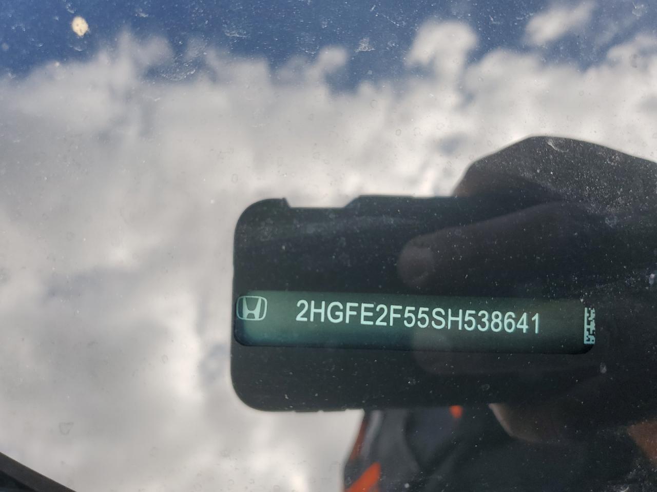 2025 Honda Civic Sport VIN: 2HGFE2F55SH538641 Lot: 84286355