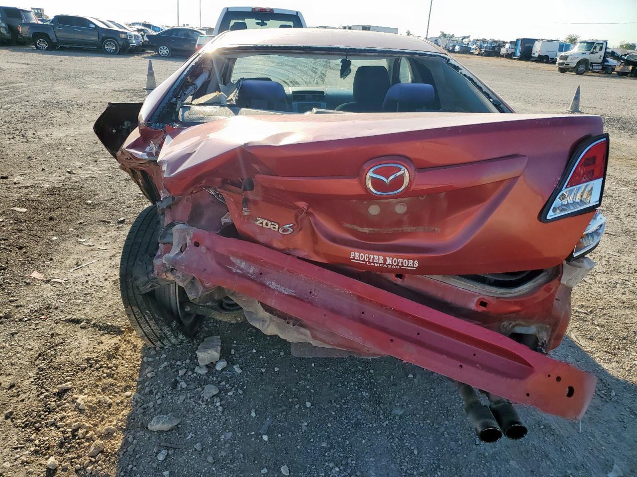 2012 Mazda 6 I VIN: 1YVHZ8DH5C5M13878 Lot: 71850495