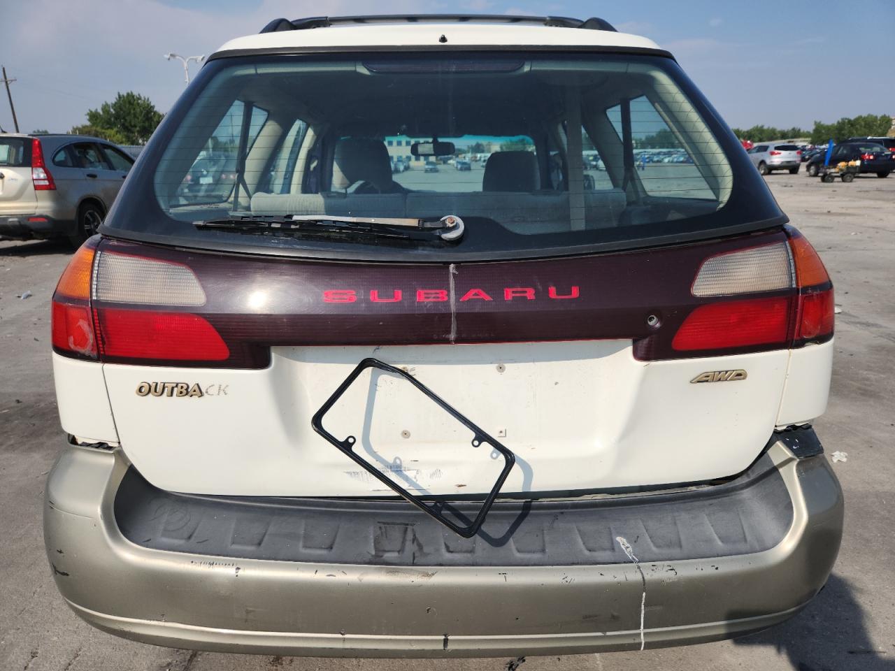 2001 Subaru Legacy Outback Awp VIN: 4S3BH675017644077 Lot: 71537945
