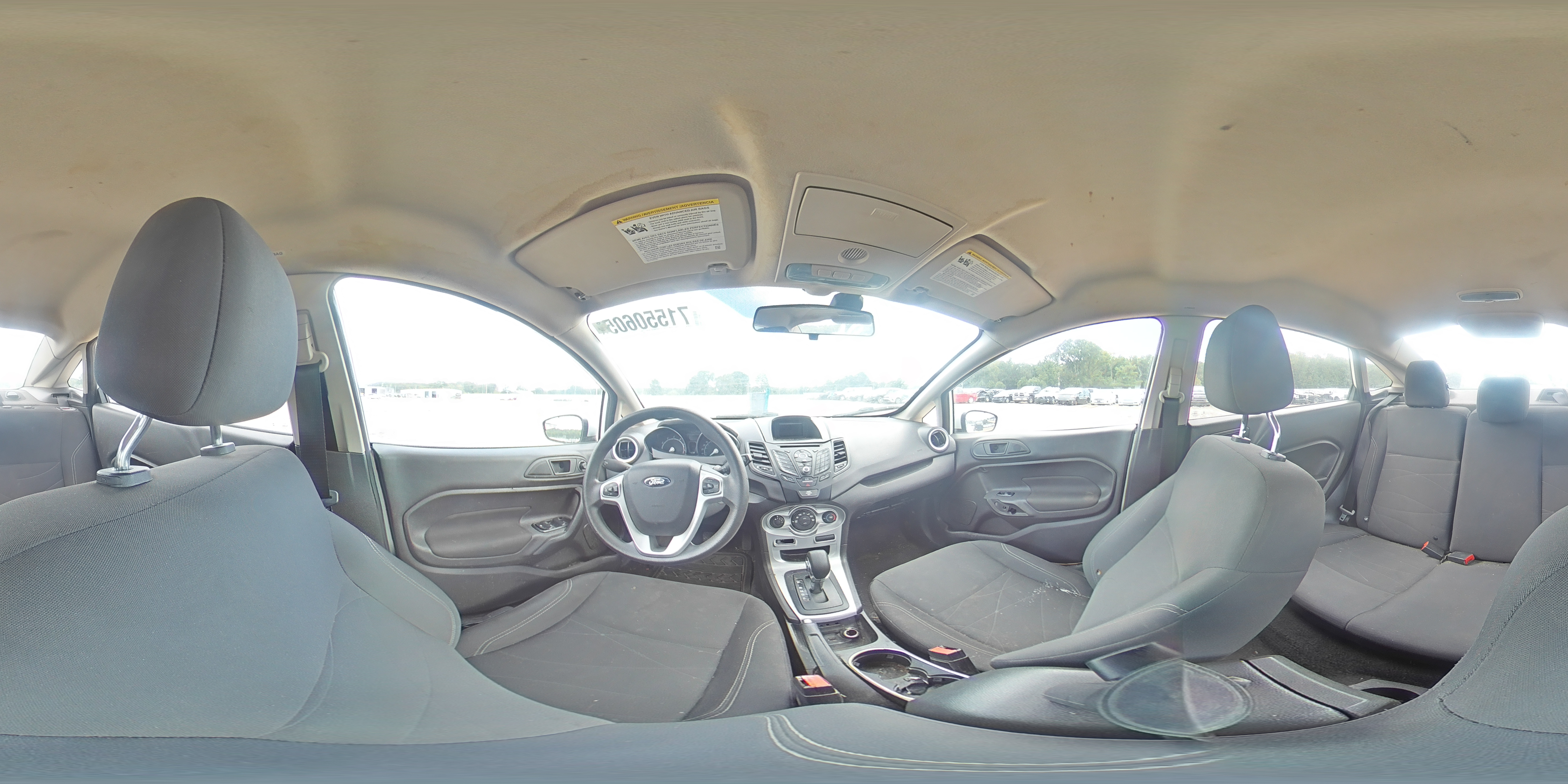 2019 Ford Fiesta Se VIN: 3FADP4BJ9KM142895 Lot: 71550605