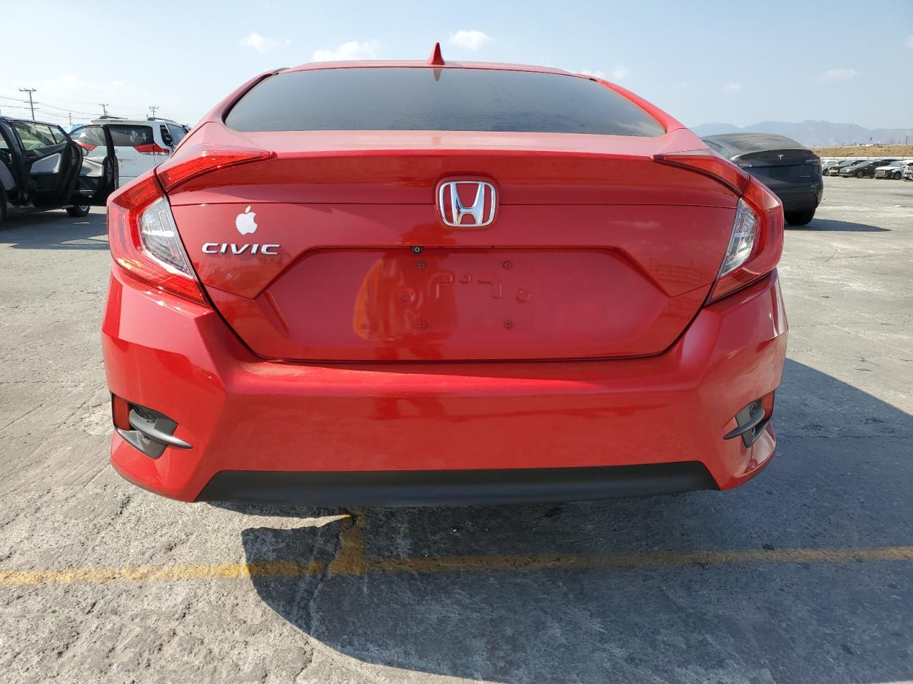 2018 Honda Civic Ex VIN: 2HGFC2F72JH529806 Lot: 80741695