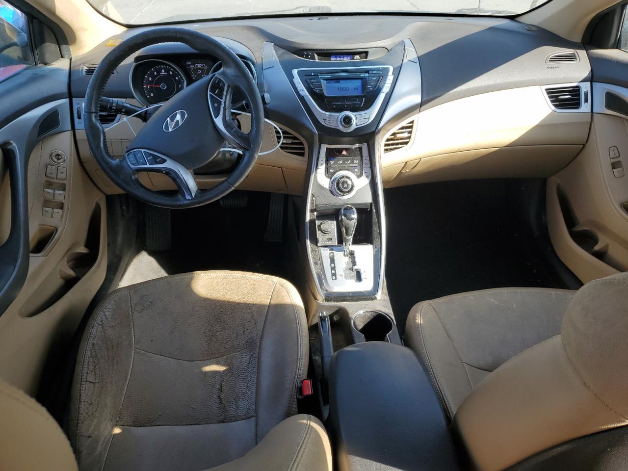 2012 Hyundai Elantra Gls VIN: 5NPDH4AE4CH111038 Lot: 80757655