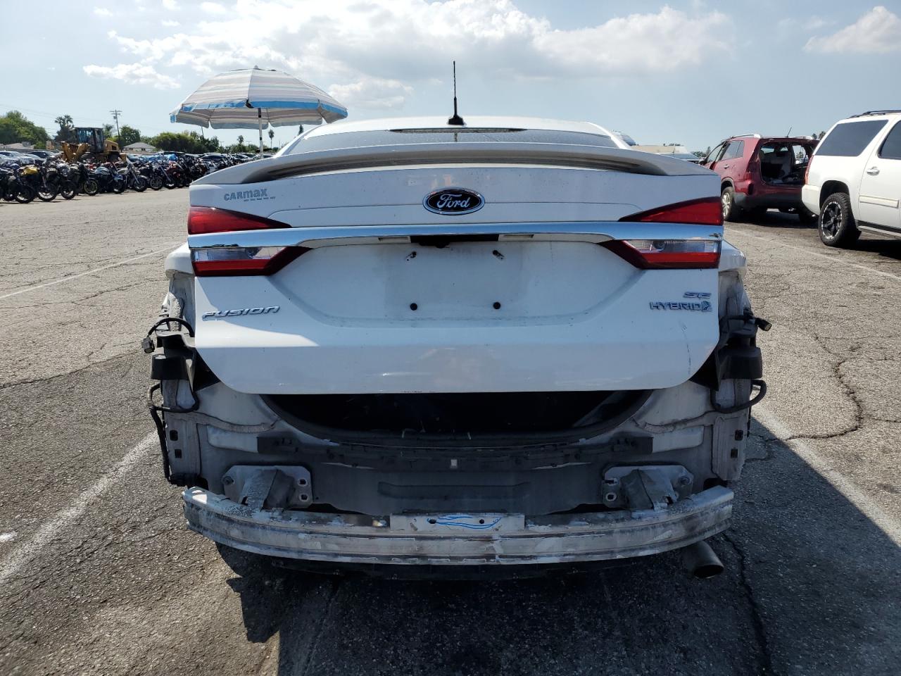 2018 Ford Fusion Se Hybrid VIN: 3FA6P0LU6JR206354 Lot: 83793785