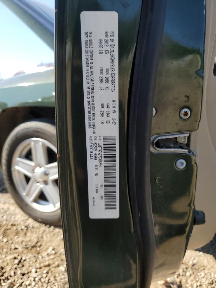 2007 Jeep Compass VIN: 1J8FT47W27D315204 Lot: 80205875